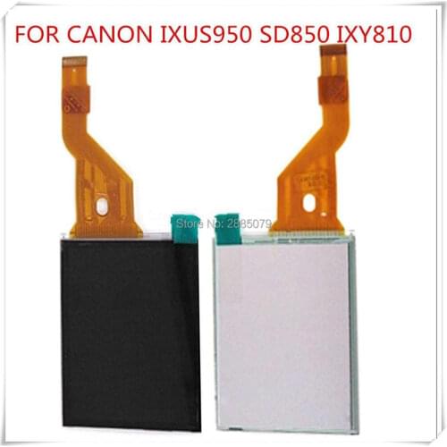 New LCD Screen Display Touch Digitizer Replacement Repair Part For Canon IXUS950 SD850IS IXY810 PC1235 IXUS 950 CameraNew LCD Sc