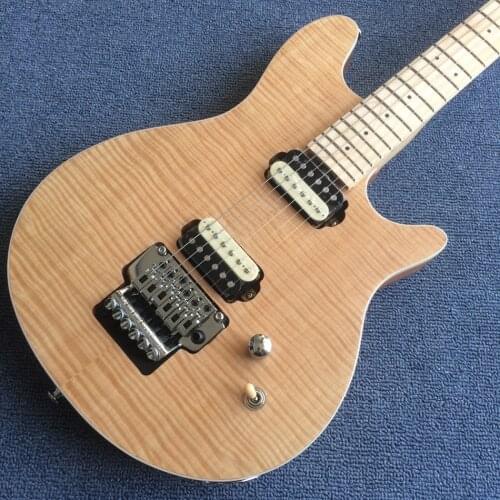 Wholesale Guitar New Arrival Musicman electric Guitar Custom Model In Log color Burst