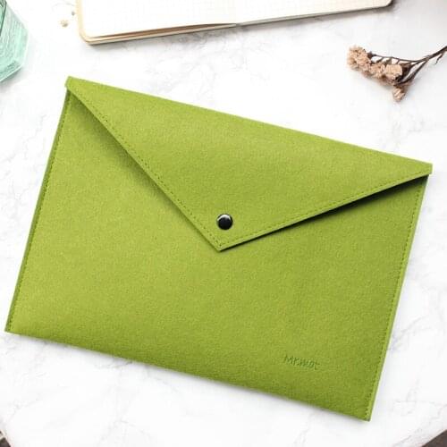 Large capacity pencil case stationery storage A4 envelope lightweight document bag multicolor brochure contract envelope data st