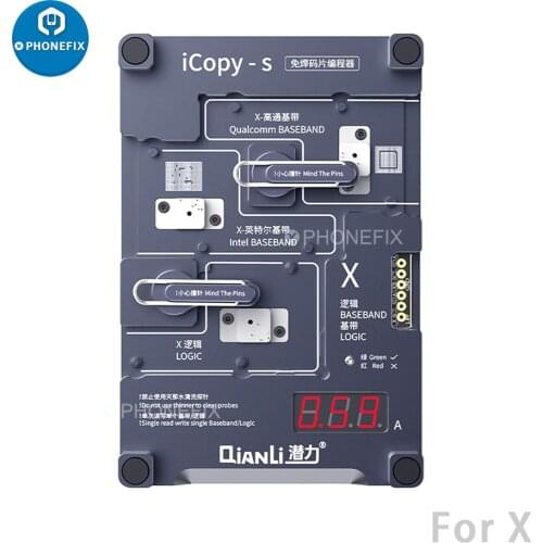 Qianli iCopy-S Logic Baseband EEPROM chip ic Reading Repair tool Non-Removal Same function with JC BLE for iphone 6P/7P/8P/X/XSM