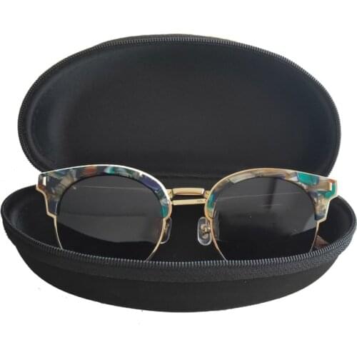 REAL Black Sunglasses Cases Optical Frame Cases Men Women Optical Eyewear Accessory