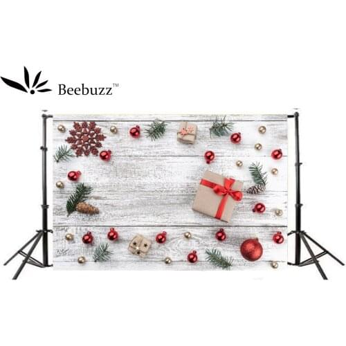 Christmas ornament map background Photography studio photophone Gift ball rattan Holiday party backdrop