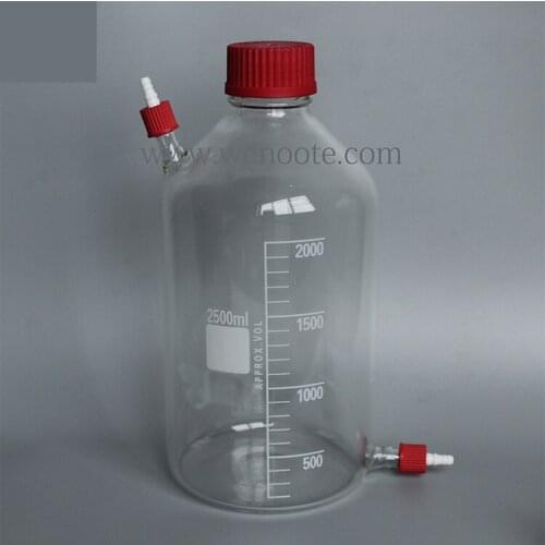 2000ml feeding bottle biological fermentation reagent bottle biological sampling reagent bottle