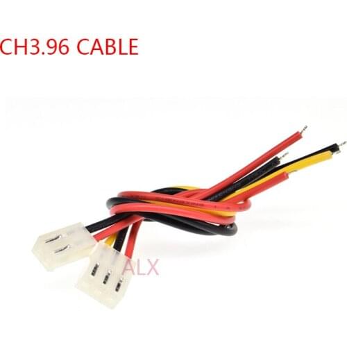 5PCS 20CM CH3.96 22AWG 2/3/4/5/6/7/8/9/10 PIN connector plug with cable wire 3.96MM PITCH 2P/3P/4P/5P/6P/7P/8P/9P/10P