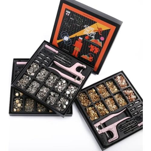 80Pcs-100Pcs/ Set Snap Fasteners Kit , Metal Button Snaps with Fastener Snap Pliers multiple Color Snaps for Clothes,Jacket,Bags