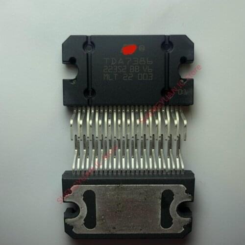 1-5pcs/lot TDA7386 ZIP-25 QUAD BRIDGE CAR RADIO AMPLIFIER 100% new imported original 100% quality