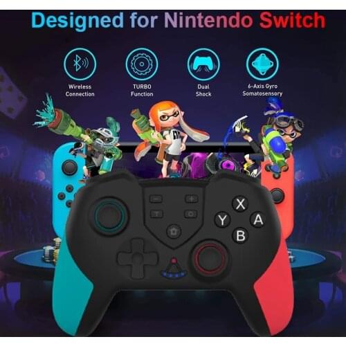 Bluetooth Gamepad For N-Switch, Switch Pro Controller Wireless Switch PRO Controller Switch Remote Gamepad Joystick With 6-Axis