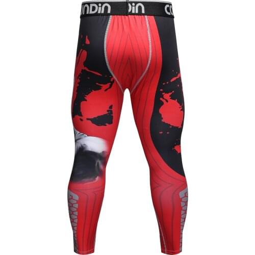 Cody Lundin Jitsu Boxing Pants Digital Printed MMA Leggings Gym Sports Wear Jiu For Men