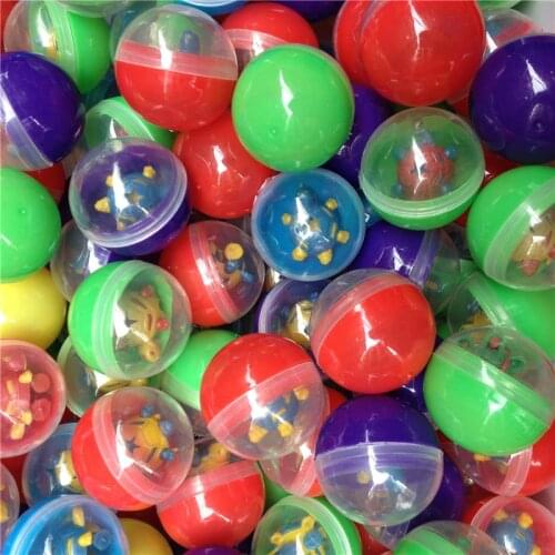 100 Pcs/ Bag The Capsules Ball With Toys 32mm Capsules Cover With mixed style beautiful toys for Toy Vending Vending Machine