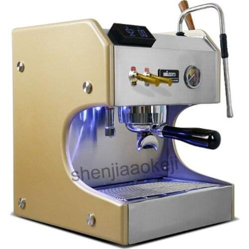 EM-20 Household stainless steel commercial Italian Espresso coffee machine EM-20 semi-automatic double pump coffee machine 3750W