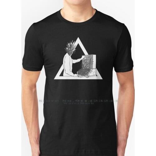 Modular Synth Head , Synthesizer Addict T Shirt 100% Pure Cotton Synthesizer Modular Synth Analog Patch Cable Wires Music
