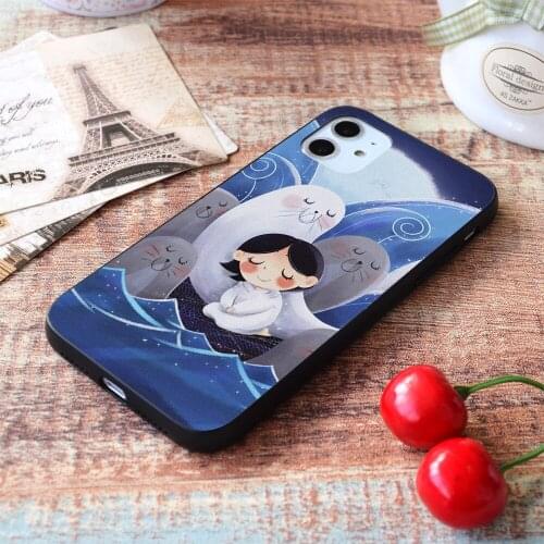 For iPhone Song of the Sea Soft TPU Border Apple iPhone Case