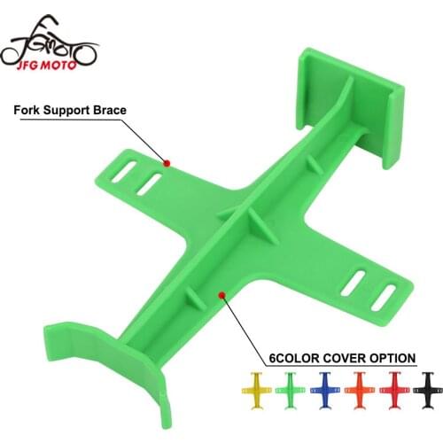 Motorcycle Plastic Fork Support Brace Guard Protect For HONDA YAMAHA KAWASAKI KTM 125 150 200 250 300 400 EXC SX XC XCF XCW XCFW