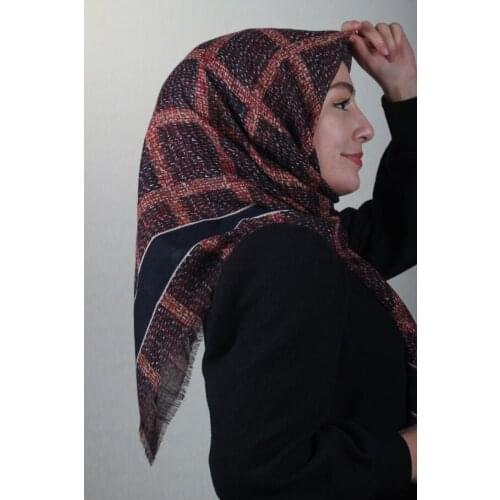 POLOİST LINEN FLAMLI SCARF DESEN-322 - RENK-07
