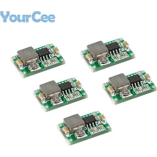 5 pcs RC Airplane Module Mini 360 DC-DC Buck Converter Step Down Module 4.75V-23V to 1V-17V 17x11x3.8mm Mini360 New LM2596