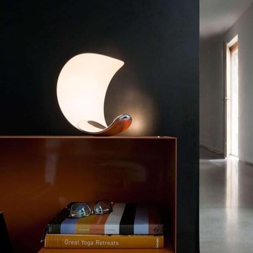 Nordic Design Luxury Moon LED Table Lamp Modern Living Room Decor Desk Lamp Bedroom Bedside Indoor Art Dimming Touch Table Lamps