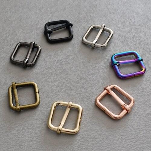 Retailing DIY Dog Collar 2.0cm metal adjustable buckle suitcase Ribbon slip buckle hardware adjuster buckle Zinc Alloy diy parts