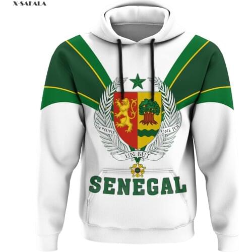 Africa Culture Senegal Tusk Togo Flag 3D Printed Hoodie Man Women Zipper Pullover Sweatshirt Jersey Streetwear Tracksuits