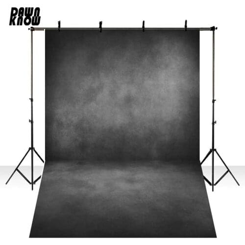 DAWNKNOW Vinyl Photography Backdrops Vintage Polyester Background Concrete Wall Dark Grey For Wedding Photo Studio 796