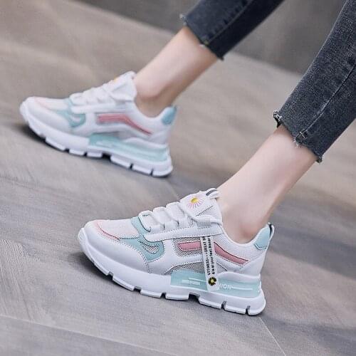 Woman Vulcanized Shoes 2021 New Spring Fashion Women PU Leather Shoes Ladies Breathable Cute Flats White Sneakers Casual Shoes