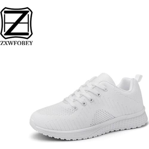 ZXWFOBEY Women Hot Sell Summer Trainers Sneakers Spring Footwear Shoes Classic Shoes Leather Increase Shoes