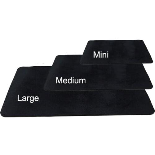 1pc Professional Close Up Poker Deck Card Mat ( Black ) Magic Tricks Illusions Accessories Gimmick Props Magicians Mat Pad
