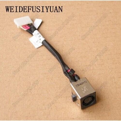 10pcs/lot DC Power Jack Cable Charging Socket Port Connector for Dell Latitude E5550 0PKHWY PKHWY DC30100Q000