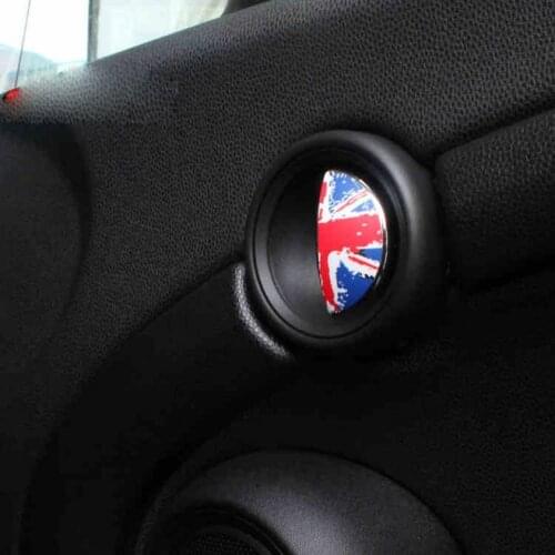 2pcs Mini cooper S R55 R56 R60 clubman countryman peaceman roadstar car handle sticker