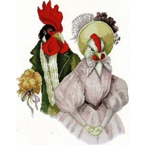 2021 Drop Shipping Embroidery Noble Family Modern Cross Stitch Baby with 100% Cotton Flosses & Free Shipping for Home Decor