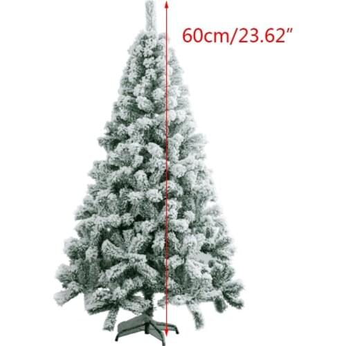 2021 New Artificial White Snow Christmas Tree Ornament Adornment Desktop Party Decoration