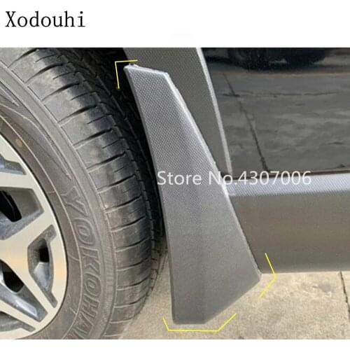 Car Plastic Cover Fender Soft Mudguard Protection Flap Splash Mud Guard Frame 4pcs For Subaru Forester 2018 2019 2020