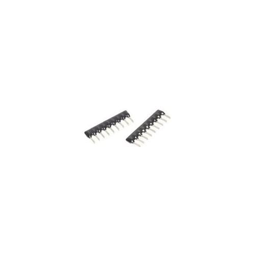 50pcs Commoned Resistor Network 1k Ohm 1k R 9 PIN +/-2% A09-102