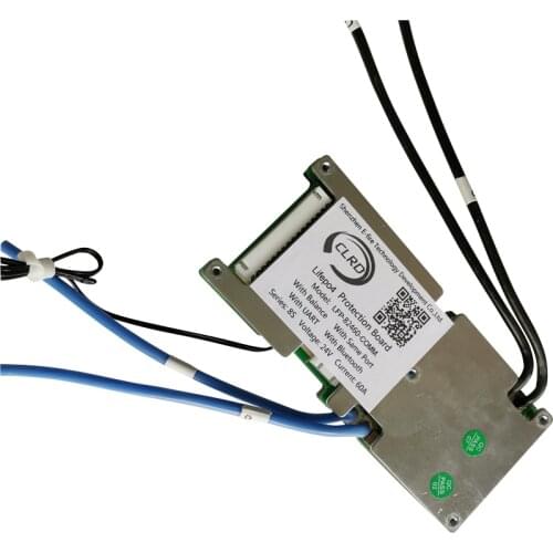 8S 24V 20A 30A 40A 50A lifepo4 smart bms with UART communication port and bluetooth module
