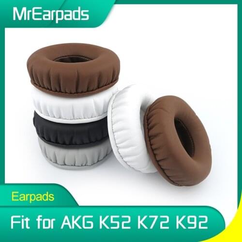 MrEarpads Earpads For AKG K52 K72 K92 Headphone Headband Replacement Ear Pads Earcushions