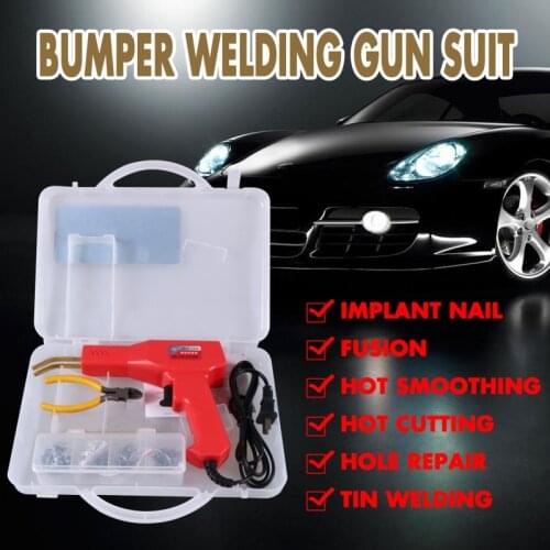Car Plastics Welding Machine Car Bumper Crack Repair Welding Machine Mighty Staple Welding Set 1.5m Cable US/EU/UK Plug Plier