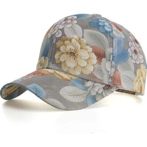 Women Spring Summer New Outdoor Sport Adjustable Size Snapback Tide Hat Product Lace Printing Running Hiking Cap