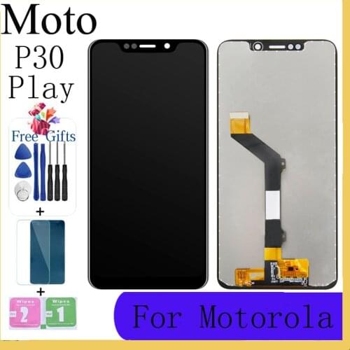 For Motorola Moto One P30 Play XT1941-1 XT1941-3 XT1941-4 LCD Display Touch Screen With Free tempered film and tools