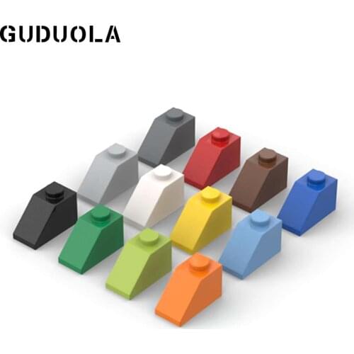Guduola 3040 Slope 1 x 2 (45°) Building Block Small Particle MOC Build Assembly block DIY Toys 60pcs/lot