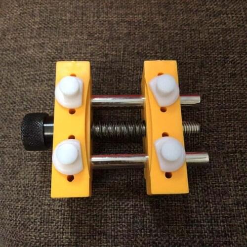 Watch maintenance tool movement fixed seat increase yellow rubber seat