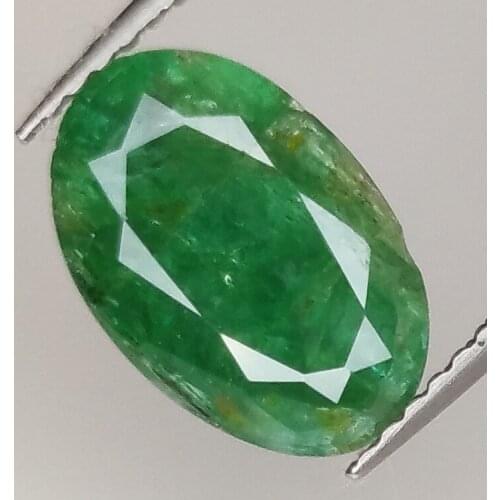 2.07ct Emerald oval cut 11.1x7.4mm