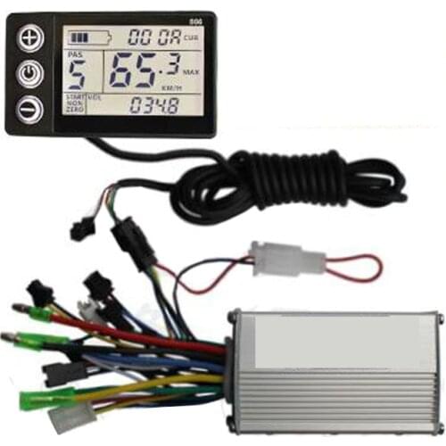 866 model 24V-60V 250W/350W Durable Waterproof LCD Display and brushless controller for Electric Bicycle Scooter
