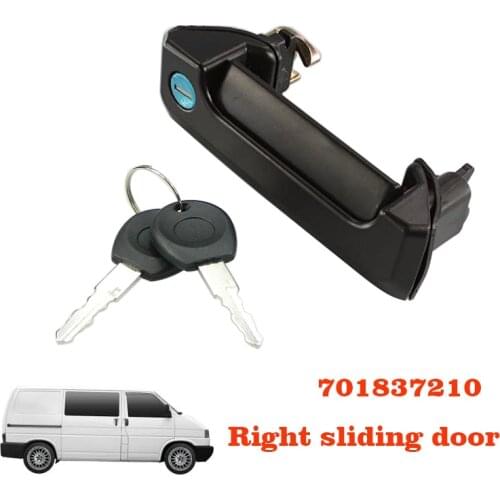 OUTSIDE DOOR HANDLE SIDE SLIDING RIGHT FOR VW TRANSPORTER T4 701 837 210 701837210