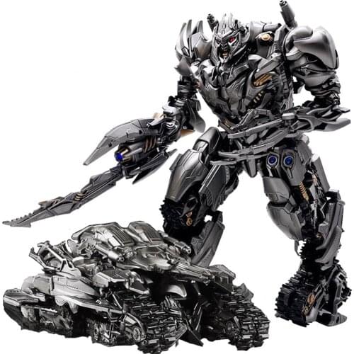 Transformation Masterpiece Mega Galvatron Tank Model BMB LS06 LS-06 Black Mamba MP36 Movie Oversized Alloy Figure Robots Toys
