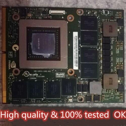 Test ok GTX 780M GTX780M 4GB N14E-GTX-A2 Graphic Video VGA Card For Dell Alienware M17X R5 R4 M18X R2 R3 R4 DDR5