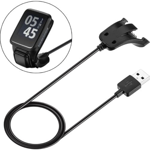 Data Sync USB Charger Clip Charging Cable for tomtom 2 3 Runner Golfer GPS Watch