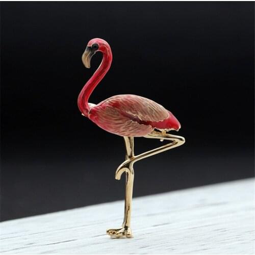 WWLB Flamingo Brooches For Clothes