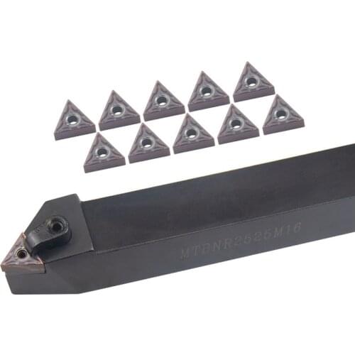 1pc MTBNR External Turning Tool Holder MTBNR1616H16 MTBNR2020K16 MTBNR2525M16 Carbide Inserts TNMG16 Lathe Cutting Tools Set