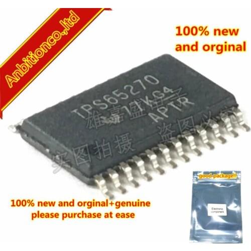 2-10pcs 100% new and orginal TPS65270PWPR TPS65270 HTSSOP24 4.5-V TO 18-V INPUT VOLTAGE, 2-A/3-A OUTPUT CURRENT, DU in stock