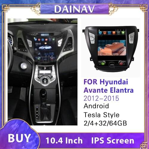 Android Car Autoradio Player For hyundai Avante elantra 2012 2013 2014 2015 Car Multimedia DVD Player GPS Navigation
