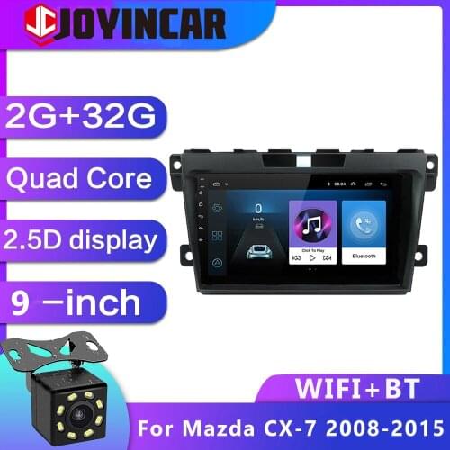 JOYINCAR 2G+32G Android 10.0 Car Radio Multimedia Player Navigation For Mazda Cx-7 cx7 2008 2009 2010 2011 2012 2013 2014 2015